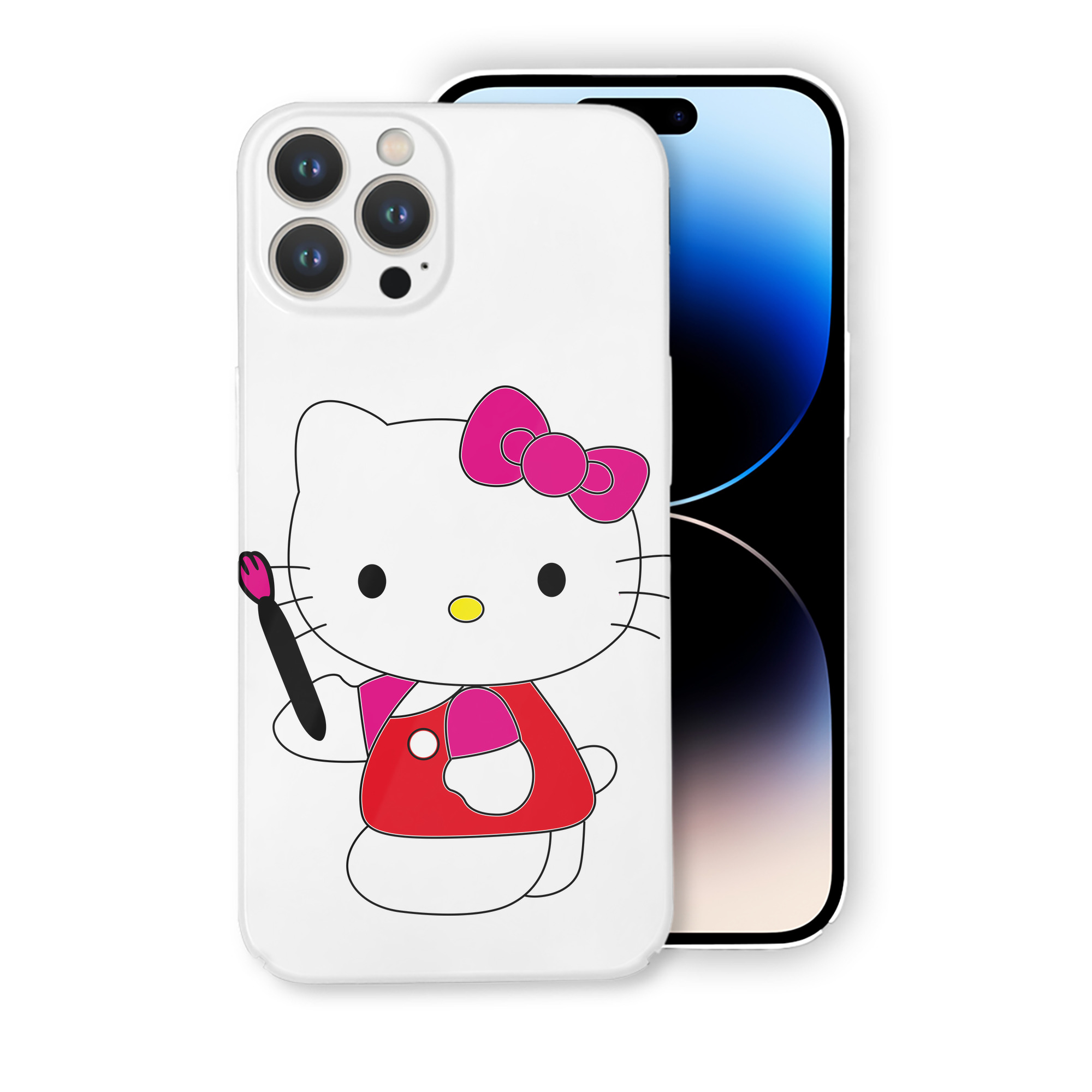 （画像用） Hello Kitty ハローキティ 【iPhone 14シリーズ対応】ハードケース